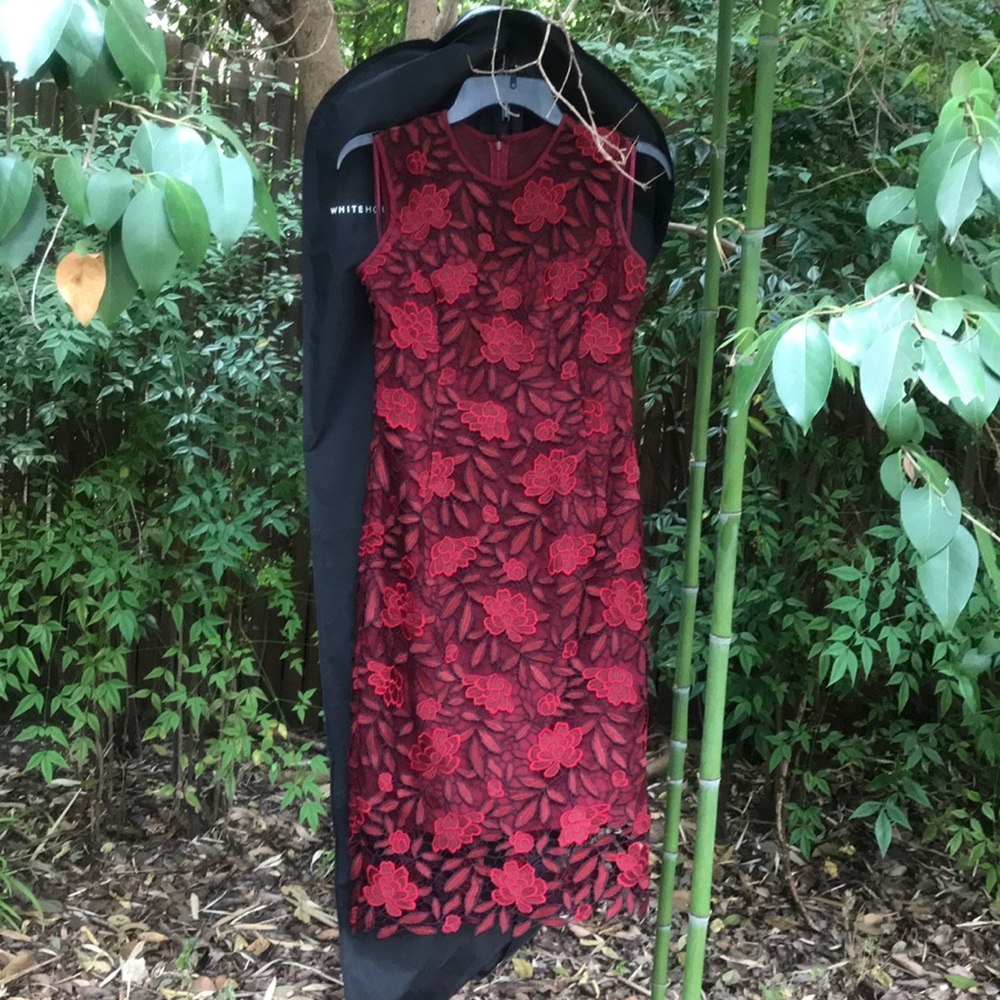 Beautiful White House Black Market cocktail dress